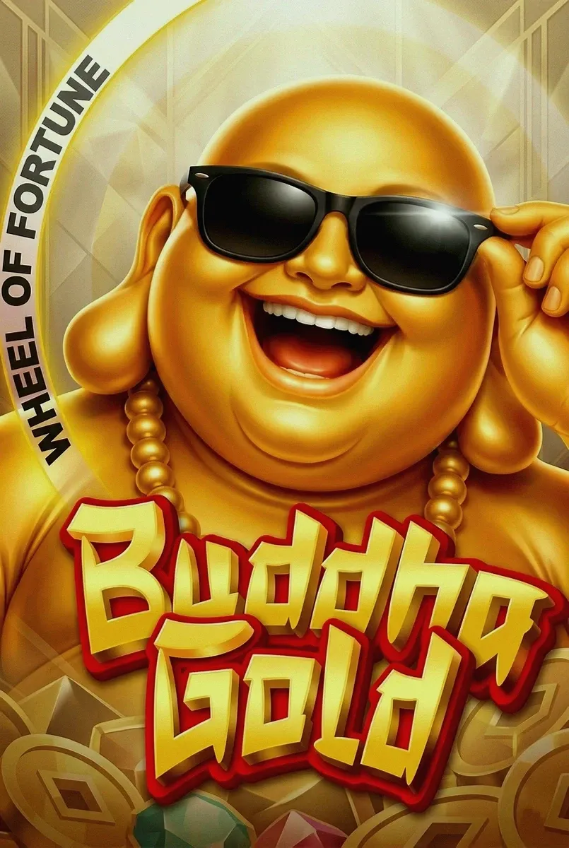 Buddha gold wheel of fortune