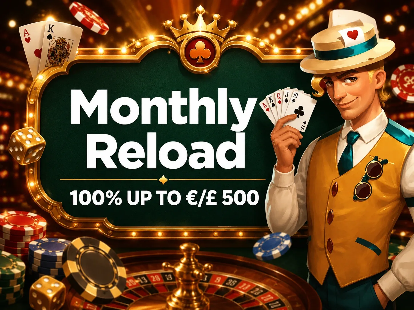 Monthly reload